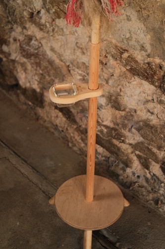 Flachsrocken zum spinnen von - zum,