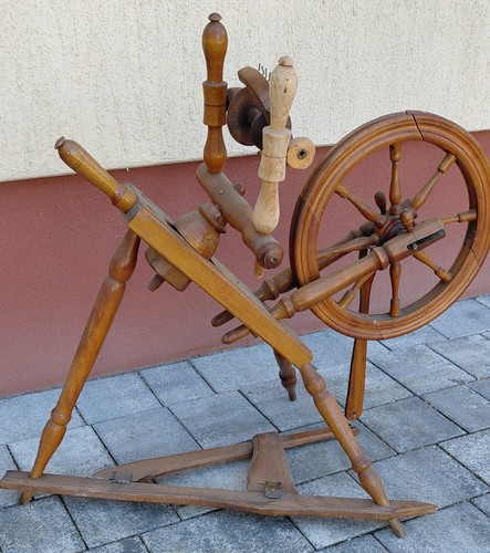 Altes spinnrad - altes,