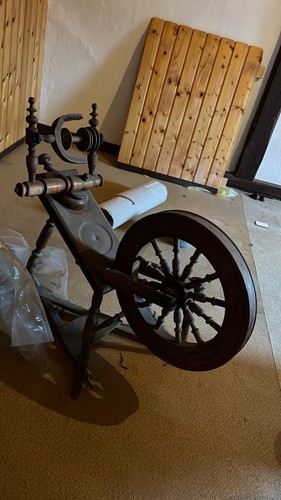 Historisches spinnrad sehr - spinnrad,,