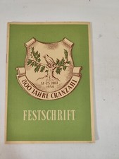 Heft Festschrift Cranzahl 1954