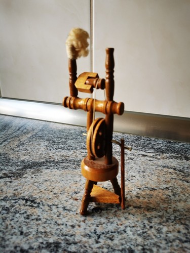 Kleines spinnrad miniatur - kleines,