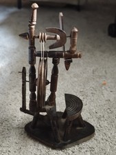 Handgefertigtes Mini Spinnrad