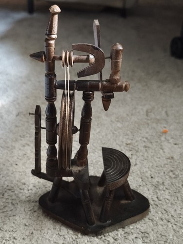 Handgefertigtes mini spinnrad - handgefertigtes,