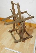 hand kurbel spinn faden haspel