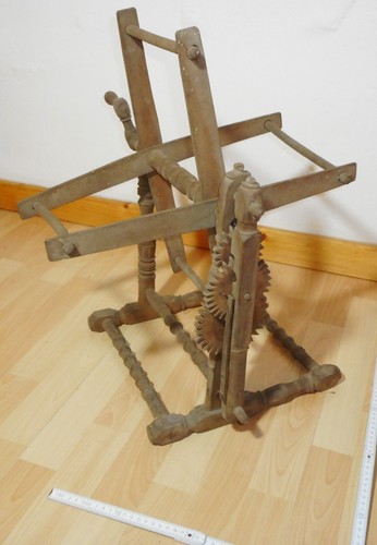 Hand kurbel spinn - faden, haspel